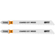 Полотна по дереву, HCS, разведенные, фрезерованные зубья, 100/74/3 мм (Т111С), 2 шт. (40935)