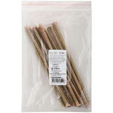 Шуруп специальный/окон, желтопассированный, головка Torx, 7,5 х 152, 10 шт Фасовка (25996-0)