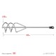 Миксер 80 х 400 мм, шестигранный хвостовик, оцинкованный, для песчано-гипсовых смесей STAYER 06015-08-40