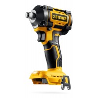 Гайковерт ударный бесщеточный 20 В, 500 Н·м, без АКБ (LMS) STEHER CWB-500