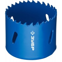 Коронка биметаллическая 54 мм, сталь Р6М5 ЗУБР 29531-054_z01