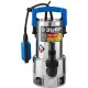 Насос дренажный для грязной воды 750 Вт, корпус нерж. сталь ЗУБР Профессионал НПГ-Т3-750-С