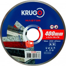 Диск алмазный сплошной ультратонкий KRUGO MASTER 400х3,2х25,4х10 mm 81084000284