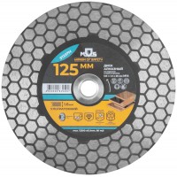 Диск отрезной алмазный по керамике и керамограниту 125 х 1.6 х 25 мм, фланец М14 (37237М)