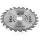 Диск пильный для циркулярных пил по дереву, технический рез с гвоздями 190 х 30/20 х 24T (37707)