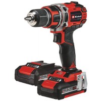Дрель аккумуляторная Einhell PXC TP-CD 18/50 Li BL, 18В,50Нм,патрон 13мм,2x2,0Ач,кейс (4513896)