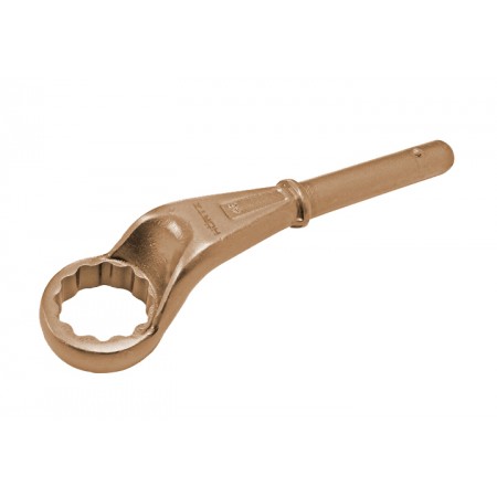 Ключ накидной односторонний 36 мм усиленный омеднение HORTZ