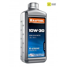 KRAFTOOL 10W-30, 1 л, полусинтетическое масло для 4-тактных двигателей (41513-1)