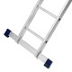 Лестница шарнирная алюминиевая, 4 х 4 ступени, Сибртех (97882)