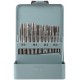 Метчики, легированная сталь Профи 21 шт. М3-М12, металлический кейс