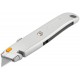 Нож для напольных покрытий серый, металлический корпус, кассета 4 лезвия (10342)