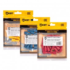 Разъем кабельный плоский полностью изолированный «мама» РППИ-М 6.0-(6.3) (10 шт) (КВТ) (91030)