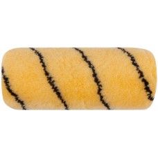 Ролик полиакриловый, бежевый с черной полоской, диам. 40/61 мм; ворс 10,4 мм, 150 мм (01857)