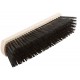 Щетка для пола деревянная овальная (тротуарная), 6-ти рядная, 275 мм (68044)