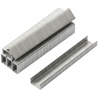 Скобы для степлера закаленные 11,3 мм х 0,7 мм, (узкие тип 53) 6 мм, 1000 шт. (31361)