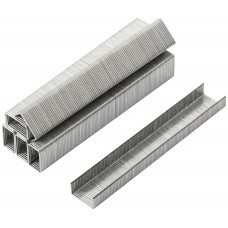 Скобы для степлера закаленные 11,3 мм х 0,7 мм, (узкие тип 53) 6 мм, 1000 шт. (31361)