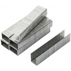 Скобы для степлера закалённые прямоугольные 10,6 мм х 1,2 мм (широкие тип 140) 14 мм, 500 шт. (31214)