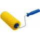 Валик малярный ГОРОШЕК 80 x 180 мм, бюгель 6 мм, структурный поролон, для водоэмульсионных и акриловых красок и эмали ЗУБР 0369-18_z01