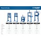 Пресс гидравлический 20 т с домкратом и возвратными пружинами ЗУБР ПГД-20 Профессионал 43070-20