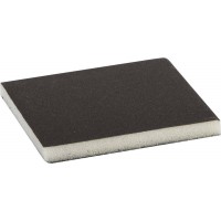 Губка шлифовальная водостойкая двухсторонняя Р180, 123 х 98 х 12 мм ЗУБР 35614-180