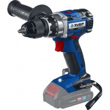 Бесщеточная дрель-шуруповерт 20 В 70 Н·м без АКБ Профессионал ЗУБР Т7 DB-201