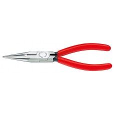 Длинногубцы с режущими кромками, 140 мм, фосфатированные, обливные ручки (KN-2501140)