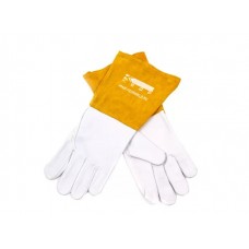 Краги сварочные КЕДР КС-17 ПРОФИ TIG, (L), бело-бежевые