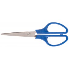 Ножницы бытовые нержавеющие, пластиковые ручки, толщина лезвия 1,4 мм, 170 мм (67326)