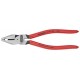 Плоскогубцы комбинированные особой мощности, 180 мм, фосфатированные, обливные ручки, SB (KN-0201180SB)