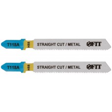 Полотна по металлу, HSS, фрезерованные, волнистые зубья, 76/51/1,2 мм (T118A), 2 шт. (40909)