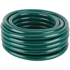 Шланг поливочный трехслойный армированный, зеленый 3/4