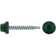 Шурупы кровельные со сверлом 4.8 х 38 зеленый RAL 6002 (фасовка 250 шт.) (23532-4)
