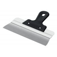 Шпатель фасадный нержавеющий усиленный 250 мм, алюминиевая направляющая, 1к ручка СИБИН 10083-25