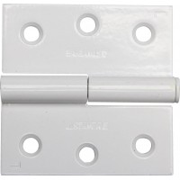 Петля карточная 75 x 75 x 2.4 мм, разъемная, левая, цвет белая STAYER 37613-75-2L