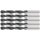 Сверла по металлу HSS черненые 13,0x151 мм (5 шт.) (33604)