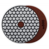 Круг алмазный гибкий шлифовальный АГШК 100 мм, №600, сухое шлифование ЗУБР Профессионал 29868-600