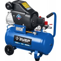 Компрессор масляный 320 л/мин, 24 л, 2200 Вт ЗУБР Профессионал КПМ-320-24  
