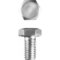 Болт M20 x 40 мм, кл. пр. 5.8, цинк, 5 кг, ГОСТ 7798-70 ЗУБР 303080-20-040