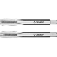 Комплект машинно-ручных метчиков сталь Р6М5 Профессионал ЗУБР М10 x 1.5 мм 4-28007-10-1.5-H2