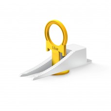 Система выравнивания плитки СВП КОЛЬЦО комплект 1.5 мм, зажим + клин, 50 + 50 шт ЗУБР 33833-H50