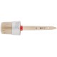 Кисть круглая, натуральная светлая щетина №22 (70 мм) (01312)