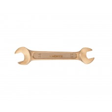 Ключ гаечный рожковый двусторонний 12х14 искробезопасный сплав BeCu 146-1214, HORTZ