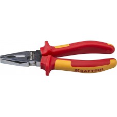 Комбинированные плоскогубцы Electro-Kraft, 180 мм, хромированные KRAFTOOL 2202-1-18_z01