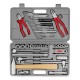 Набор слесарно-шоферского инструмента Универсал-2, пластиковый бокс (НИЗ) Россия