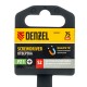 Отвертка, PZ1x75 мм, S2, 3к рукоятка Denzel (122057)