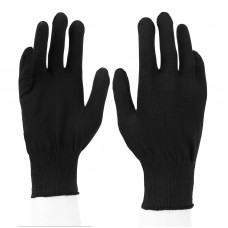 Перчатки Нейлон, 13 класс, черные, XL (67843)