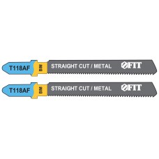 Полотна по металлу, Bimetal, фрезерованные, волнистые зубья, 76/51/1,2 мм (T118AF), 2 шт. (40971)