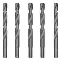 Сверло по металлу, 14.5 мм, полированное, HSS, 5 шт, цилиндрический хвостовик Matrix