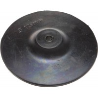 Опорная тарелка с шестигранным хвостовиком для дрели d 125 мм резиновая ТЕВТОН 3579-125