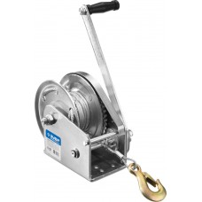 Лебёдка ручная барабанная подъёмная тросовая 0.9 т, 8 м ЗУБР Профессионал 43117-0.9